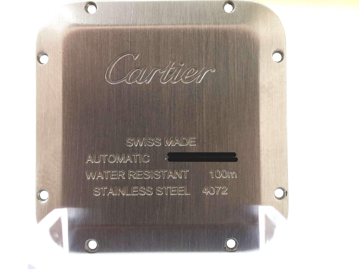 SOLDOUT: Cartier Santos W2SA0006 QuickLink System18K Gold and Steel LARGE Model (Original Retail: $11,600.00) - WearingTime Luxury Watches