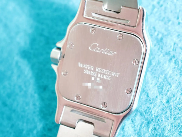 Cartier Santos Galbée W20056D6 24MM Steel Mint 1 Year Warranty Box Papers 2007