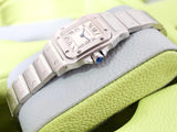Cartier Santos Galbée W20056D6 24MM Steel Mint 1 Year Warranty Box Papers 2007