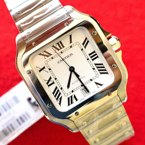 SOLDOUT: Cartier Santos WSSA0018 Automatic Brand New Box and Papers Factory Warranty till 2032