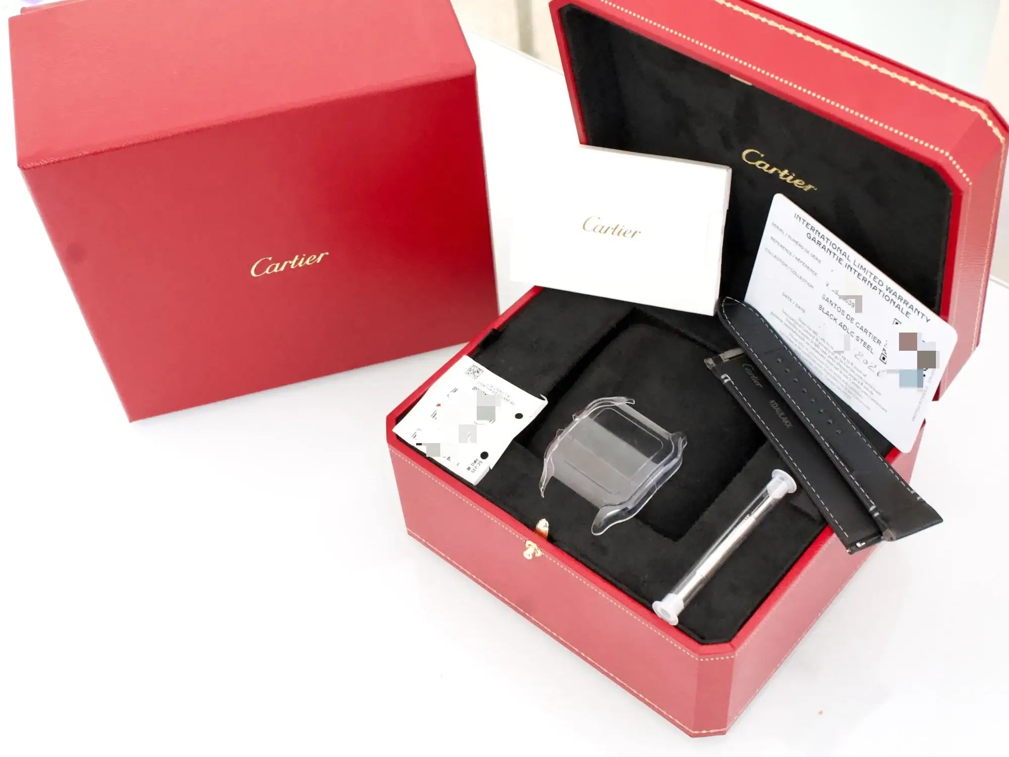 Cartier Santos WSSA0039 – 38.9MM ADLC, Full Set (2026