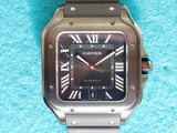 Cartier Santos WSSA0039 Large ADLC Automatic 39.8MM Mint Factory Warranty Box Papers 2026