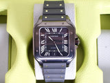 Cartier Santos WSSA0039 Large ADLC Automatic 39.8MM Mint Factory Warranty Box Papers 2026
