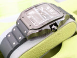 Cartier Santos WSSA0039 Large ADLC Automatic 39.8MM Mint Factory Warranty Box Papers 2026