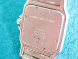 Cartier Santos Galbée W20011C4 LM 29MM Quartz Stainless Steel & 18k Yellow Gold Box Papers 1991