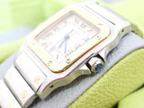 Cartier Santos Galbée W20011C4 LM 29MM Quartz Stainless Steel & 18k Yellow Gold Box Papers 1991