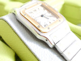 Cartier Santos Galbée W20011C4 LM 29MM Quartz Stainless Steel & 18k Yellow Gold Box Papers 1991