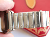 SOLDOUT: Cartier Santos WSSA0037 Automatic Box and Papers Cartier Warranty Until 2031