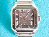 SOLDOUT: Cartier Santos Large WSSA0037 39.8MM Automatic Black ADLC Bezel Factory Warranty Box Papers 2025