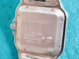 SOLDOUT: Cartier Santos Large WSSA0037 39.8MM Automatic Black ADLC Bezel Factory Warranty Box Papers 2025