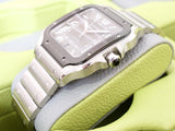 SOLDOUT: Cartier Santos Large WSSA0037 39.8MM Automatic Black ADLC Bezel Factory Warranty Box Papers 2025