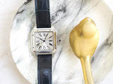 SOLDOUT: Cartier Santos Dumont WSSA002 Quartz Men's with Box and Papers
