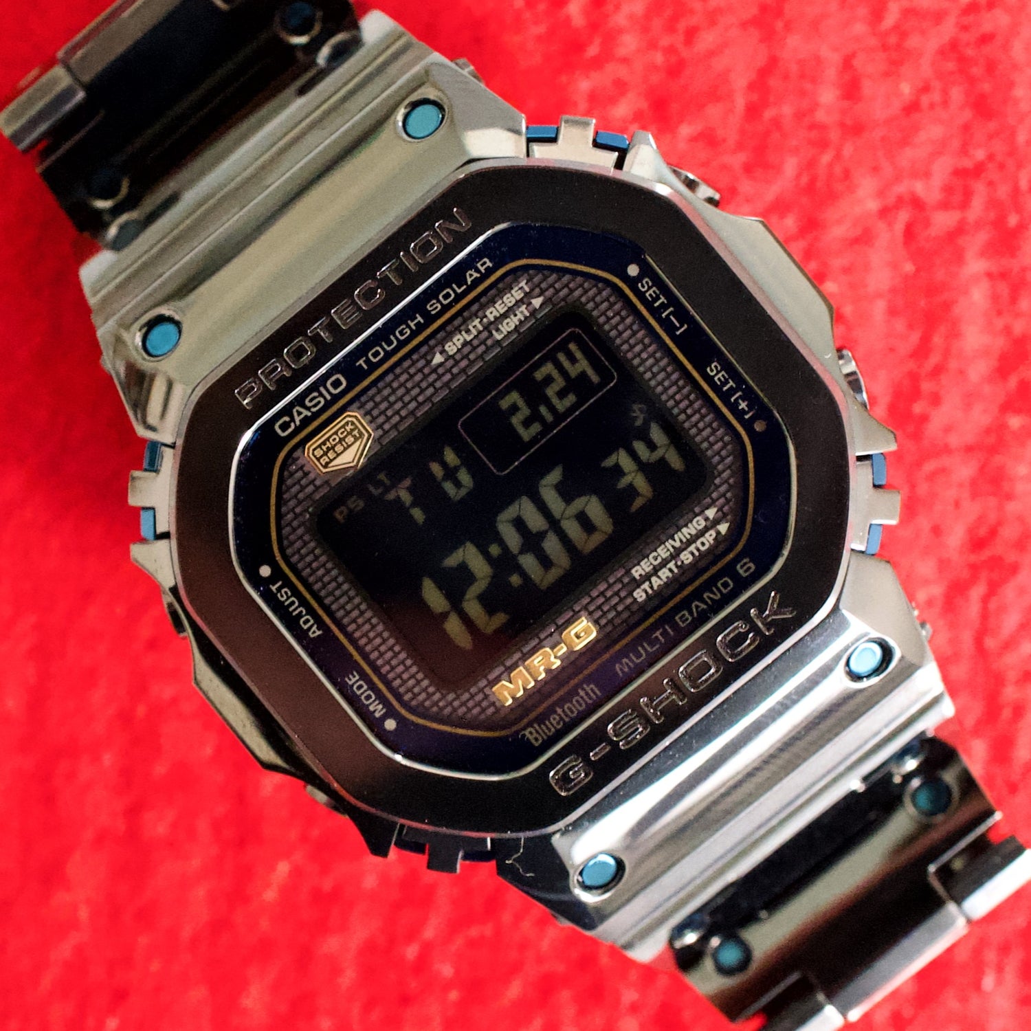 Casio G-Shock MRG-B5000BA-1JR 49.4MM Titanium Tough Solar Box Papers 2022