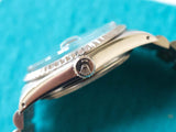 SOLDOUT: Rolex Datejust 36MM 16030 Quickset Engine Turned Bezel SERVICED 1 Year Warranty Rolex Box RARE Grey Dial