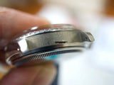 SOLDOUT: Rolex Datejust 36MM 16030 Quickset Engine Turned Bezel SERVICED 1 Year Warranty Rolex Box RARE Grey Dial