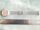 SOLDOUT: Rolex Datejust 16234 36MM 18K Bezel Quickset Jubilee Rare Salmon Dial Year 2000 No Holes Factory Rolex Box