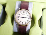 Doxa 14k Solid Gold Field Watch Manual Winding 35.5MM Fully Serviced 1 Year Warranty