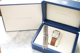 SOLDOUT: Gerald Genta Retro Solo RS0.M.10 Automatic White Dial Jump Hour Factory Bracelet w Factory Box