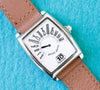 SOLDOUT: Gerald Genta Retro Solo RS0.M.10 Automatic White Dial Jump Hour Factory Bracelet w Factory Box