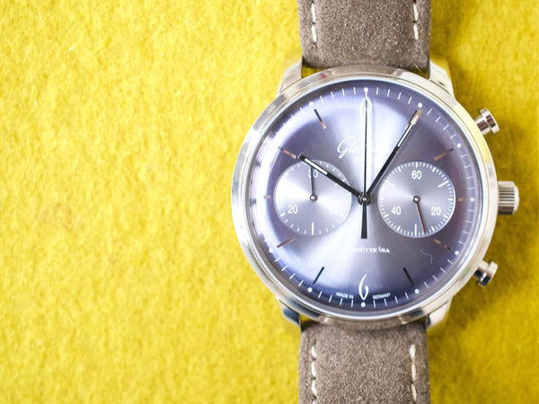 SOLDOUT: Glashütte Original Sixties Chronograph 2022 13934042204 42MM Factory Box Papers Warranty Card