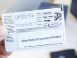 SOLDOUT: Grand Seiko SBGR309 Heritage Collection 42MM Steel 2023 Box Papers