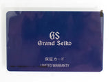 SOLDOUT: Grand Seiko Heritage Collection SBGX355 Titanium 37MM Quartz White Dial Box Papers 2024