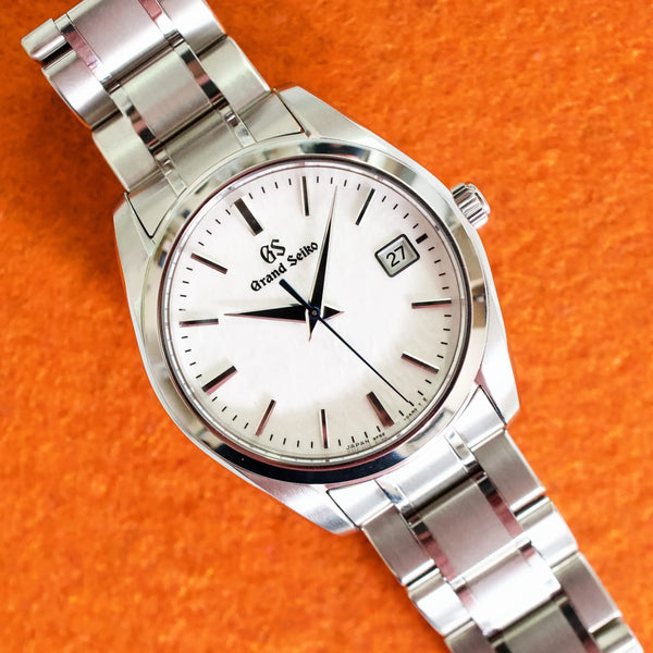 SOLDOUT: Grand Seiko Heritage Collection SBGX355 Titanium 37MM Quartz White Dial Box Papers 2024