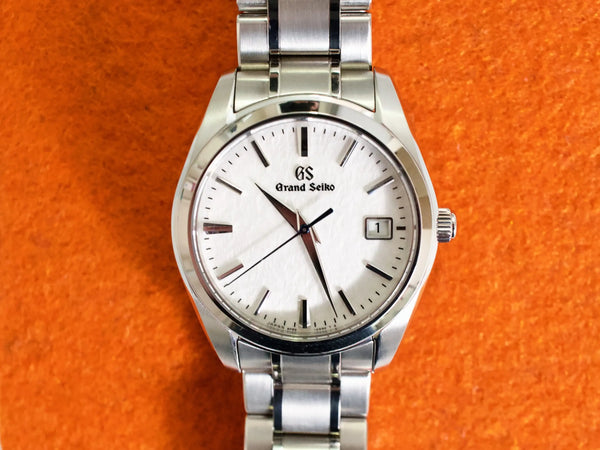 SOLDOUT: Grand Seiko Heritage Collection SBGX355 Titanium 37MM Quartz White Dial Box Papers 2024