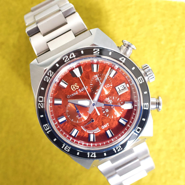 SOLDOUT: Grand Seiko Sport Collection SBGC275 GMT Chronograph Caliber 9R 20th Anniversary LIMITED EDITION to 700 Box Papers 2024