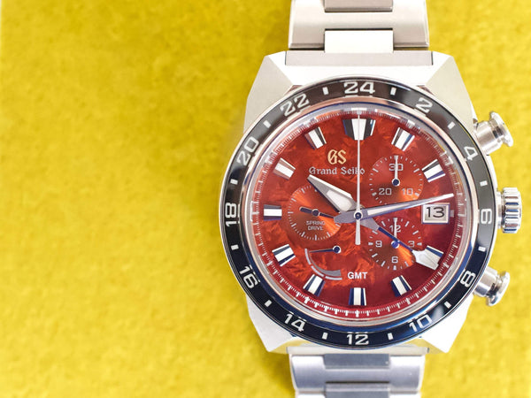 SOLDOUT: Grand Seiko Sport Collection SBGC275 GMT Chronograph Caliber 9R 20th Anniversary LIMITED EDITION to 700 Box Papers 2024
