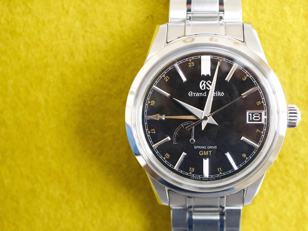 SOLDOUT: Grand Seiko SBGE271G Spring Drive GMT Kanro Elegance Collection Brown Pattern Dial 2024
