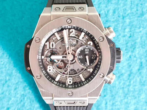 SOLDOUT: Hublot Big Bang Unico 441.NX.1171.RX 42MM Automatic Skeleton Dial Titanium Mint Box Papers 2023