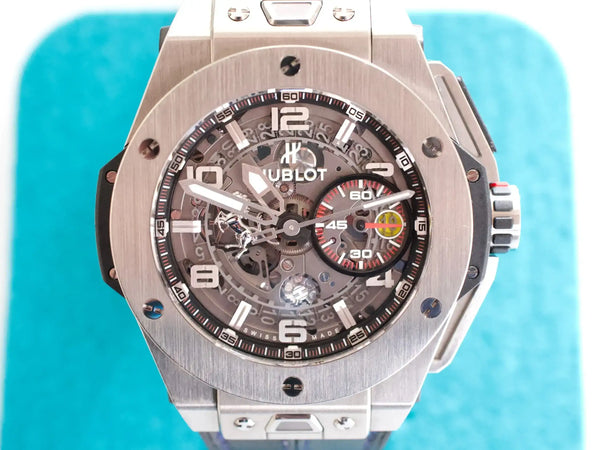 SOLDOUT: Hublot Big Bang Ferrari 401.NX.0123.VR 45MM Titanium Chronograph Limited to 1000 Box Papers Serviced 2025