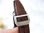 IWC Portuguese IW371446 PORTUGIESER 41MM Box Papers White Dial Factory Brown Strap Buckle - WearingTime Luxury Watches