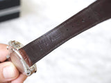 SOLDOUT: IWC Portuguese IW371446 PORTUGIESER 41MM Box Papers White Dial Factory Brown Strap Buckle