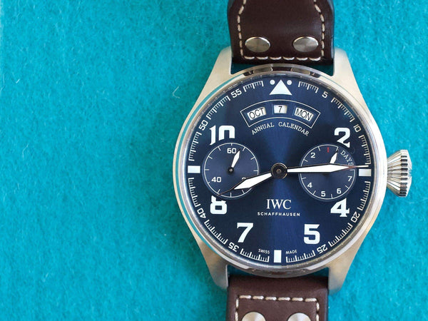 SOLDOUT: IWC Big Pilot IW502710 Le Petit Prince 46MM Annual Calendar Limited to 250 Box and Paper 2023