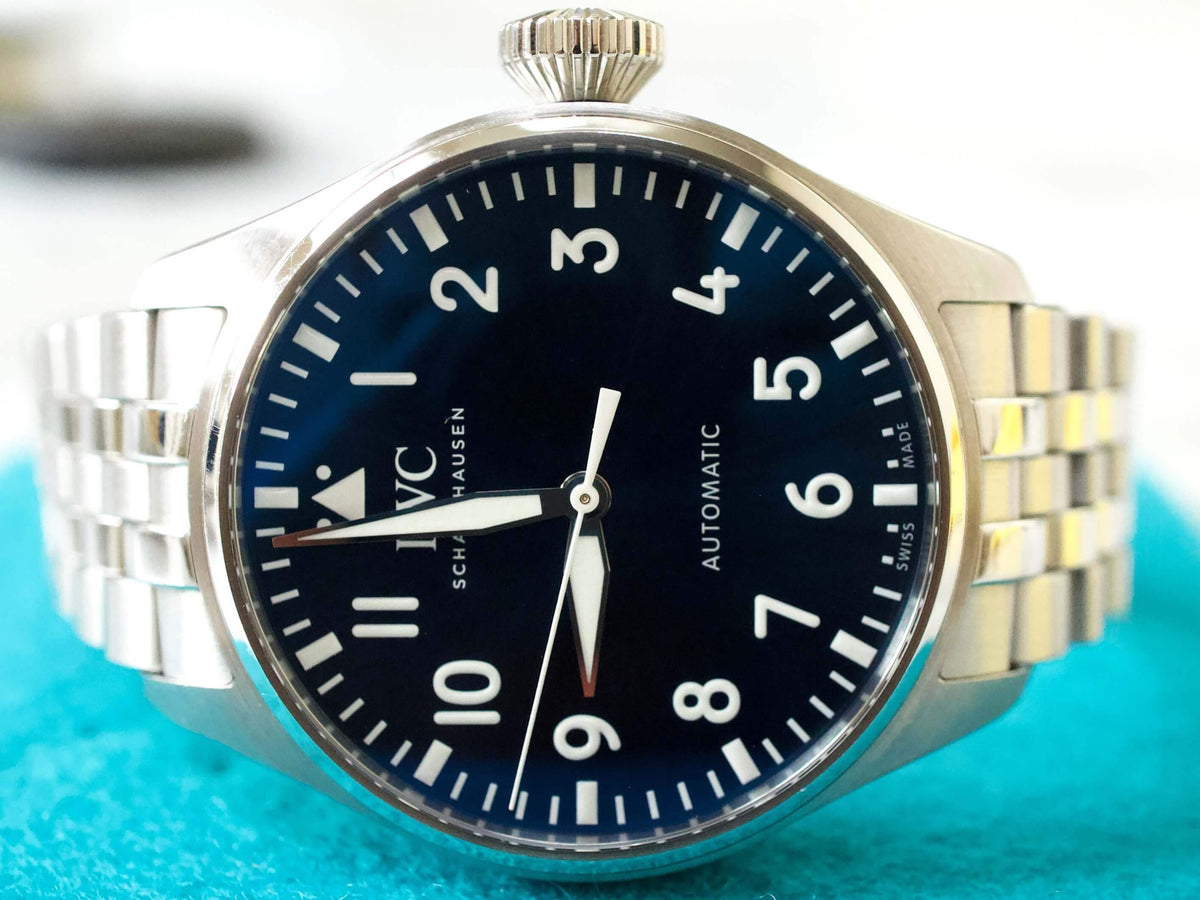 IWC Big Pilot IW329304 2022 43MM Automatic Factory Box Paper Under IWC Warranty - WearingTime Luxury Watches