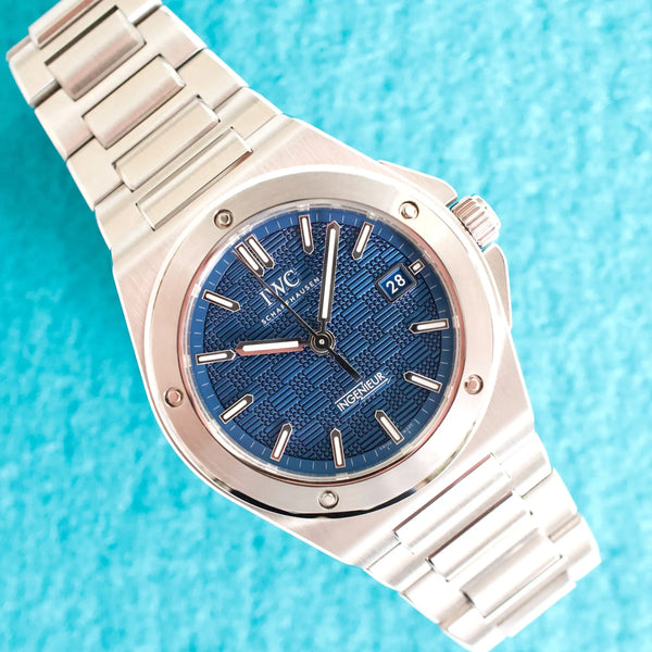 SOLDOUT: IWC Ingenieur IW328907 40MM Brand New Automatic Blue Dial Factory Warranty Box Papers 2026