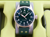 SOLDOUT: IWC Big Pilot IW329306 43MM Automatic Mint Condition Green Dial Box Papers 2022
