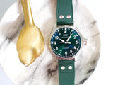 SOLDOUT: IWC Big Pilot IW329306 43MM Automatic Mint Condition Green Dial Box Papers 2022