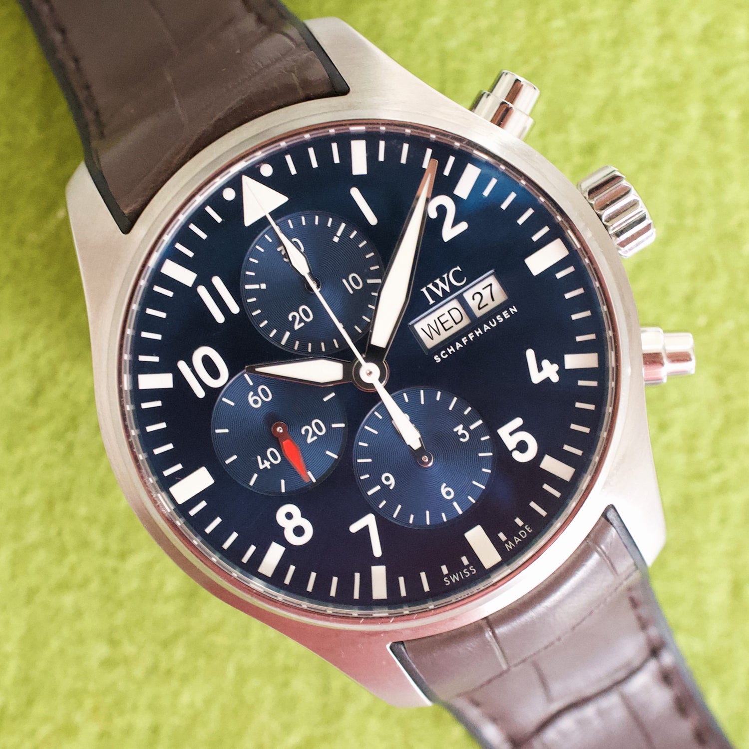 IWC Pilot Chronograph IW377714 43MM Le Petit Prince Automatic Box Papers 2022