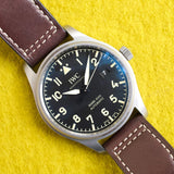 SOLDOUT: IWC Pilot Mark XVIII Heritage IW327006 41MM Titanium 2017 Box and Papers