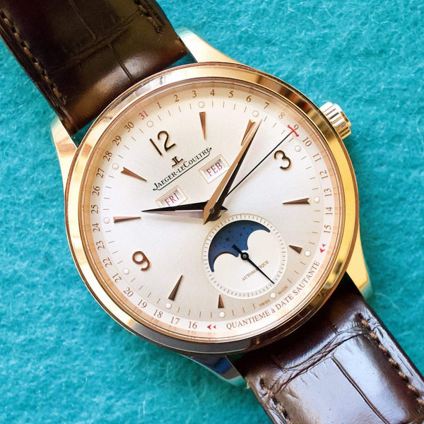 SOLDOUT: Jaeger-LeCoultre Q4142520 Master Calendar Rose Gold 40MM Factory Warranty Box and Papers 2023