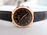 SOLDOUT: Jaeger-LeCoultre Master Control Chronograph Calendar Boutique Q413257J 40MM 18k Rose Gold Black Dial Brand New Sept. 2025