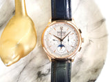 SOLDOUT: Jaeger-LeCoultre Q4132520 Master Control Chronograph 40MM 18K ROSE GOLD Moonphase Full Calendar  Factory Warranty Box Papers 2022