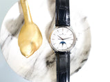 SOLD OUT: Jaeger-LeCoultre Master Ultra Thin Q1368430 Moonphase 39MM Automatic Box Papers 2024