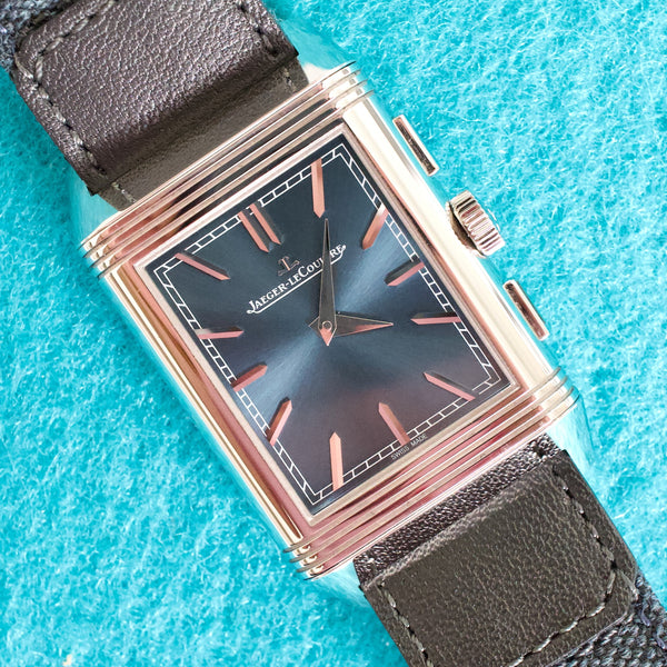 Jaeger-LeCoultre Reverso Q389848J Tribute Chronograph Skeleton Dial Near Mint Factory Warranty Box Papers 2026