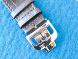 SOLDOUT: JAEGER LECOULTRE Reverso Sqaurdro 230.8.77 Q7008420 GMT 50x35 MM Service Box, Paper and Orginal Purchase Receipt (Serviced by JLC 2021)