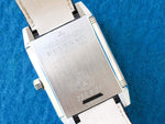 JAEGER LECOULTRE Reverso Sqaurdro 230.8.77 Q7008420 GMT 50x35 MM Service Box, Paper and Orginal Purchase Receipt (Serviced by JLC 2021) - WearingTime Luxury Watches