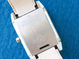 SOLDOUT: JAEGER LECOULTRE Reverso Sqaurdro 230.8.77 Q7008420 GMT 50x35 MM Service Box, Paper and Orginal Purchase Receipt (Serviced by JLC 2021)